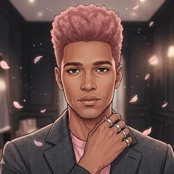 Portrait of Senteza Halkett, an AI character