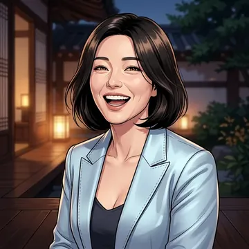 Portret postaci AI o imieniu Seo-eun Rhee