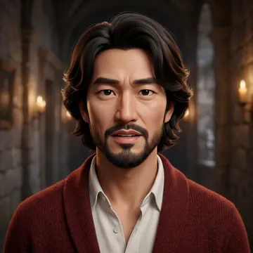 Portrait of Seo-jae-wook Sung, an AI character