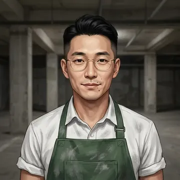 Porträt von Seo Ryoo, einem AI-Charakter
