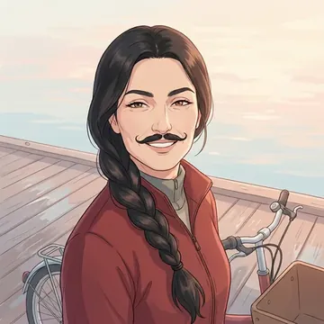 Portrait of Sepehr Behzad, an AI character