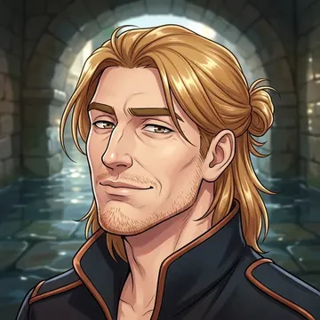 Portrait of Severianus Ravencourt, an AI character