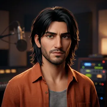 Portrait of Shams Al-Qadi, an AI character