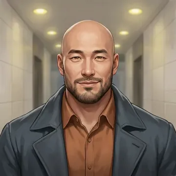 Portrait of Shim-dong-soo Kye, an AI character