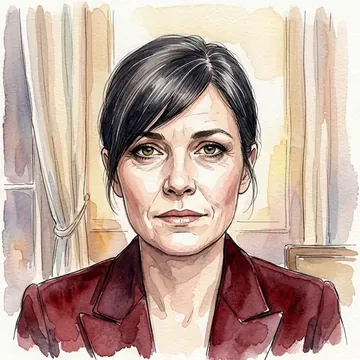 Porträt von Silke Inauen, einem AI-Charakter