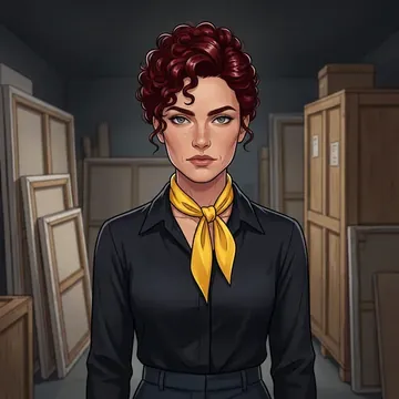 Retrato de Silvana Leiva, un personaje AI