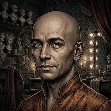 Retrato de Silvio Contreras, um personagem de AI