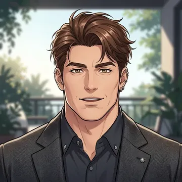 Portrait of Silvio Machado, an AI character