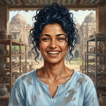 Simar Verma का पोर्ट्रेट, एक AI कैरेक्टर
