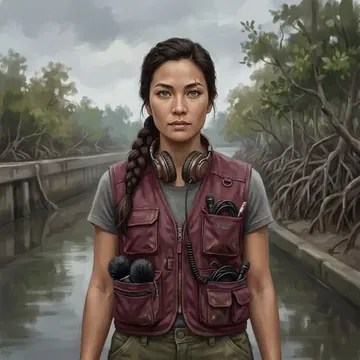 Portrait of Sirilak Danai, an AI character