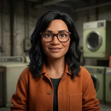 Portrait of Solana Moana, an AI character