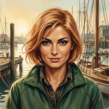 Portrait of Sona Arzumanov, an AI character