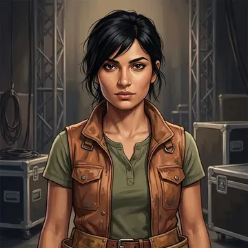 Portrait of Sonam Goel, an AI character