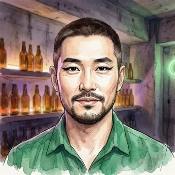 Porträt von Song-chi-won Sun, einem AI-Charakter