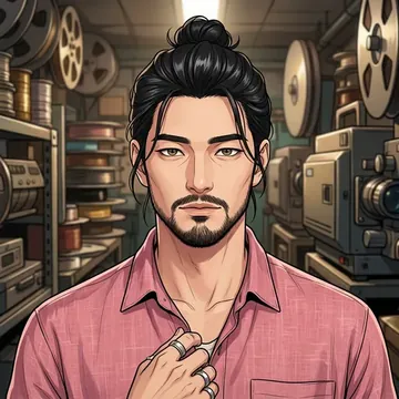 Portrait of Song-tae-jin Kwak, an AI character