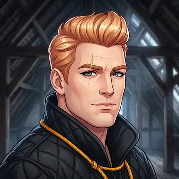Portrait of Starke Skartung, an AI character