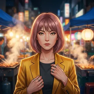 Portrait of Su-bin Chon, an AI character