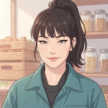 Portret postaci AI o imieniu Su-bin Ji