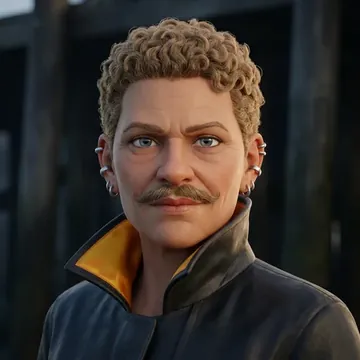 Portrait of Suah Natsukaze, an AI character