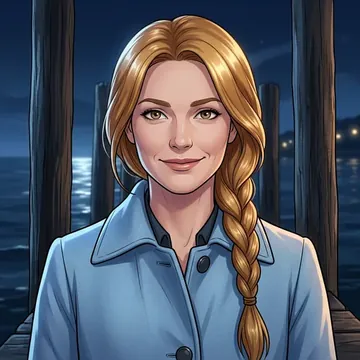 Bir AI karakteri olan Tabitha Talbot portresi