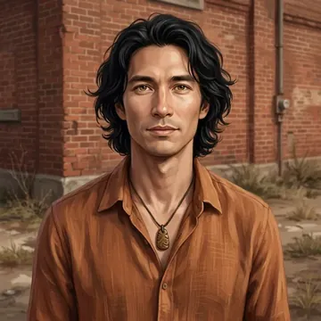 Ritratto di Tadhg Nishimura, un personaggio AI