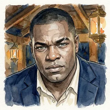 Portret postaci AI o imieniu Talley Hamer