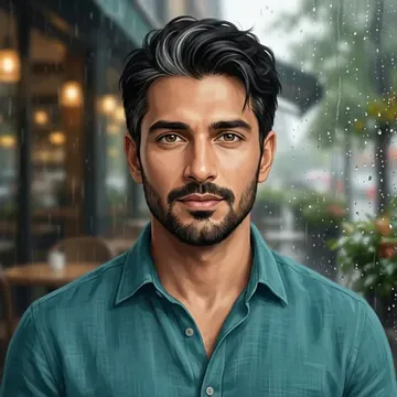 Portrait of Tanay Bal, an AI character