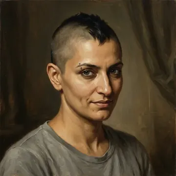 Portret postaci AI o imieniu Tanvi Mittal