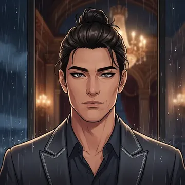 Retrato de Taufik Prasetya, un personaje AI