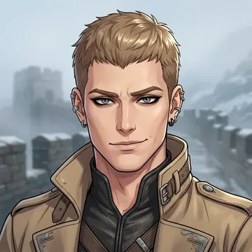 Retrato de Tavromir Sosnovsky, un personaje AI
