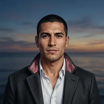 Portrait of Teodoro Cardenas, an AI character
