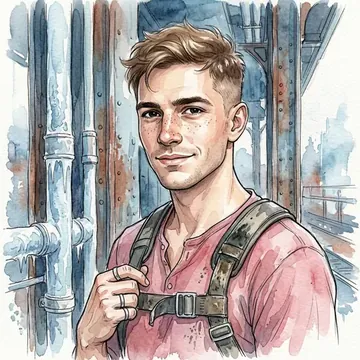 Retrato de Tethyon Aphrione, un personaje AI