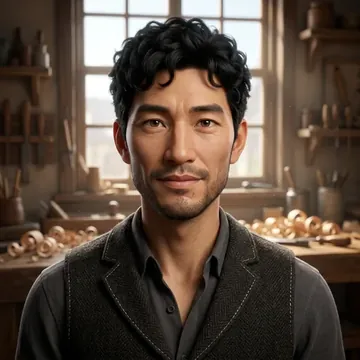 Ritratto di Thalia Vane-Kwon, un personaggio AI