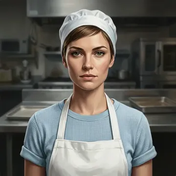 Chân dung của Tierney Prytherch, một nhân vật AI