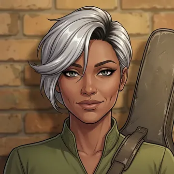 Portrait of Tirhas Otieno, an AI character