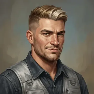 Portrait of Tobías Chavarría, an AI character