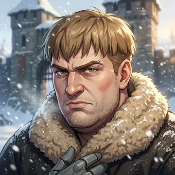 Portrait of Torop Svyatov, an AI character