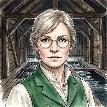 Portrait of Torv Gram, an AI character