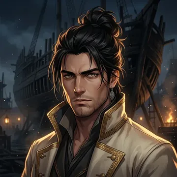 Portrait of Tristan Balima, an AI character