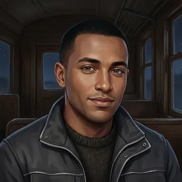 Portrait of Tsegaye Samatar, an AI character