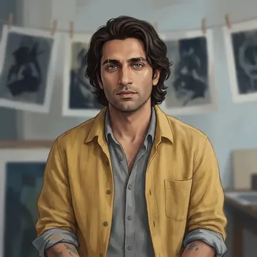 Porträt von Uday Dhaliwal, einem AI-Charakter