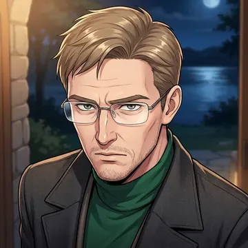 Portrait of Ulrich Prinz, an AI character