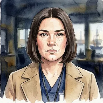 Portrait of Ulrika Koskinen, an AI character