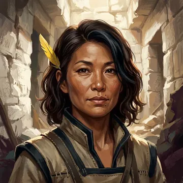 Portrait of Umeha Dong-Yeon, an AI character