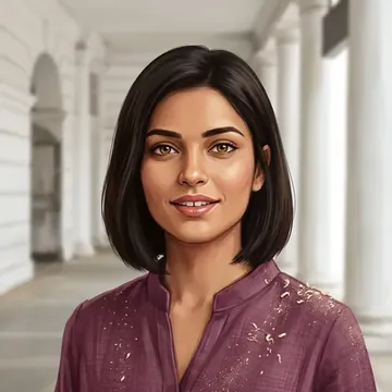 Ritratto di Vandana Darbar, un personaggio AI