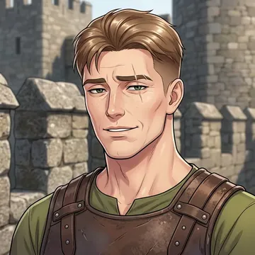 Ritratto di Vaneir Glimmervale, un personaggio AI