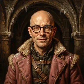 Porträt von Varn Dragg, einem AI-Charakter