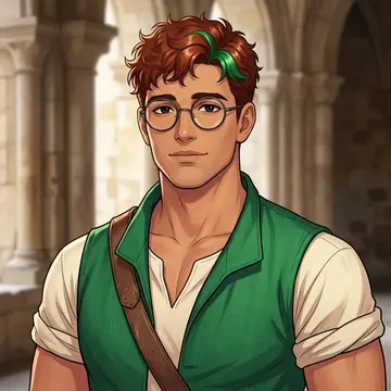 Portret postaci AI o imieniu Vesper Gallowglass