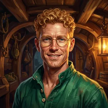 Retrato de Veyran Nul-Baron, un personaje AI