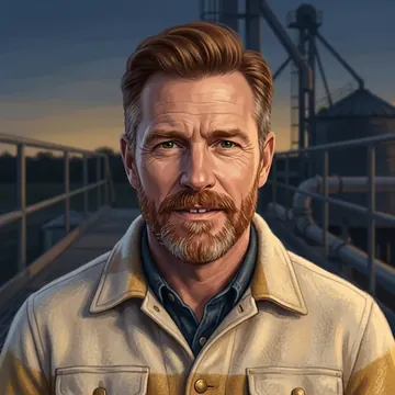 Portret postaci AI o imieniu Victor Featherstone